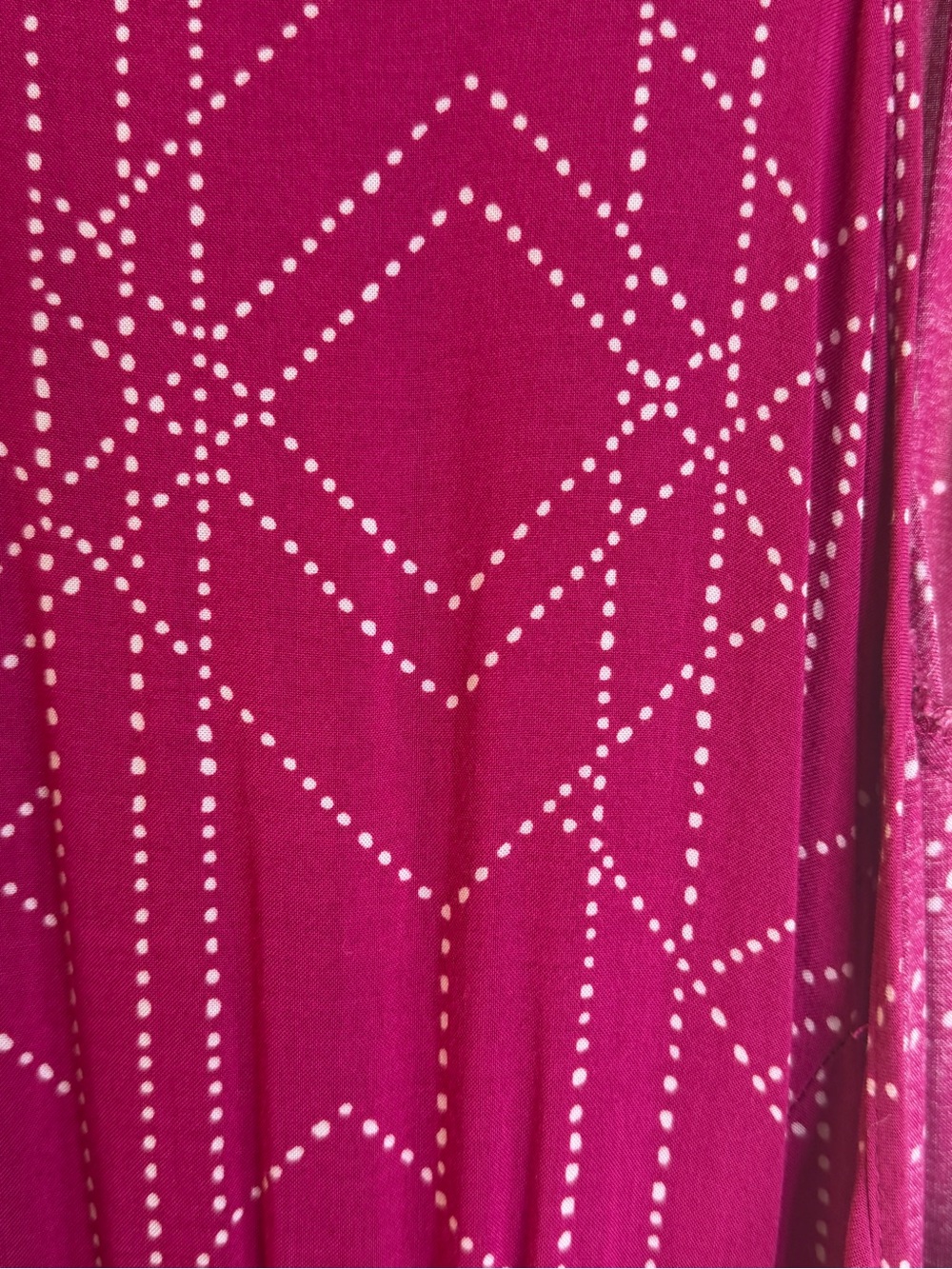 Torrid Hot Pink Sleeveless High-Low Dress, size 00 - Picture 4 of 8